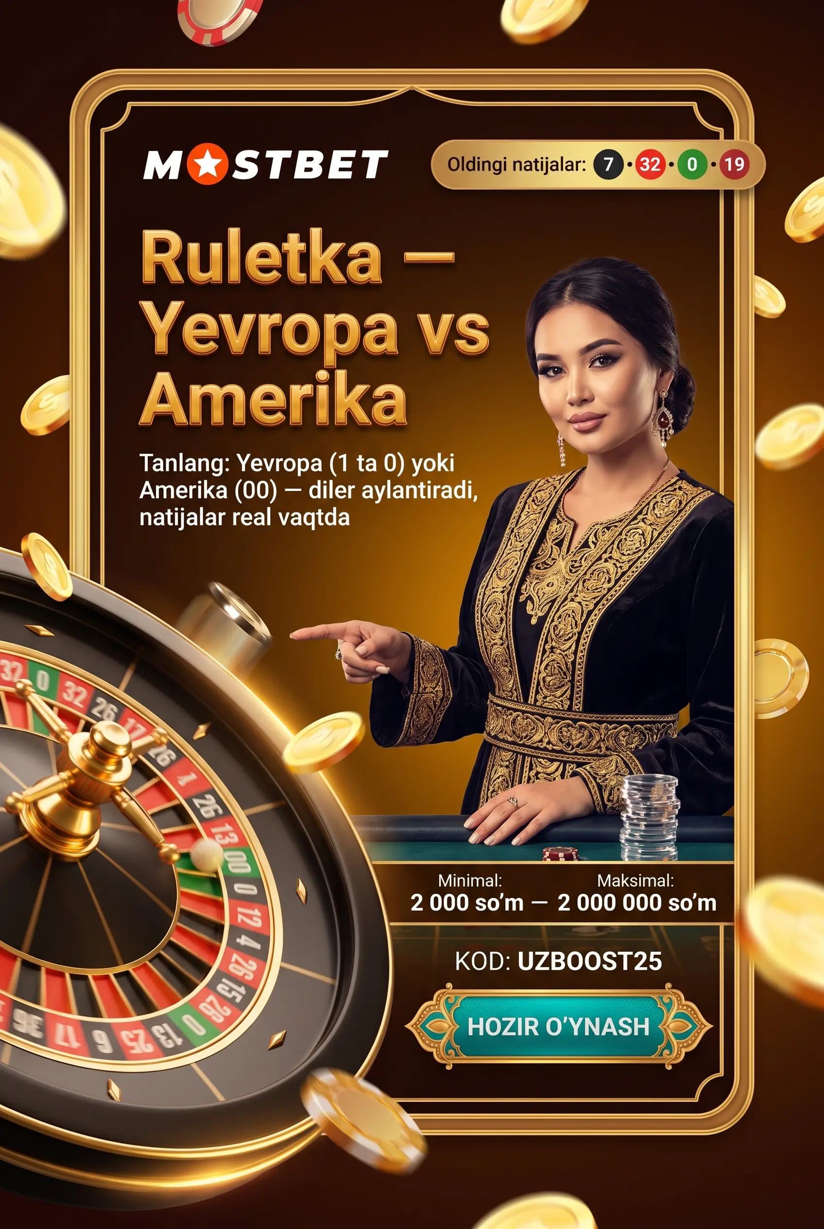 Ruletka Variantlari