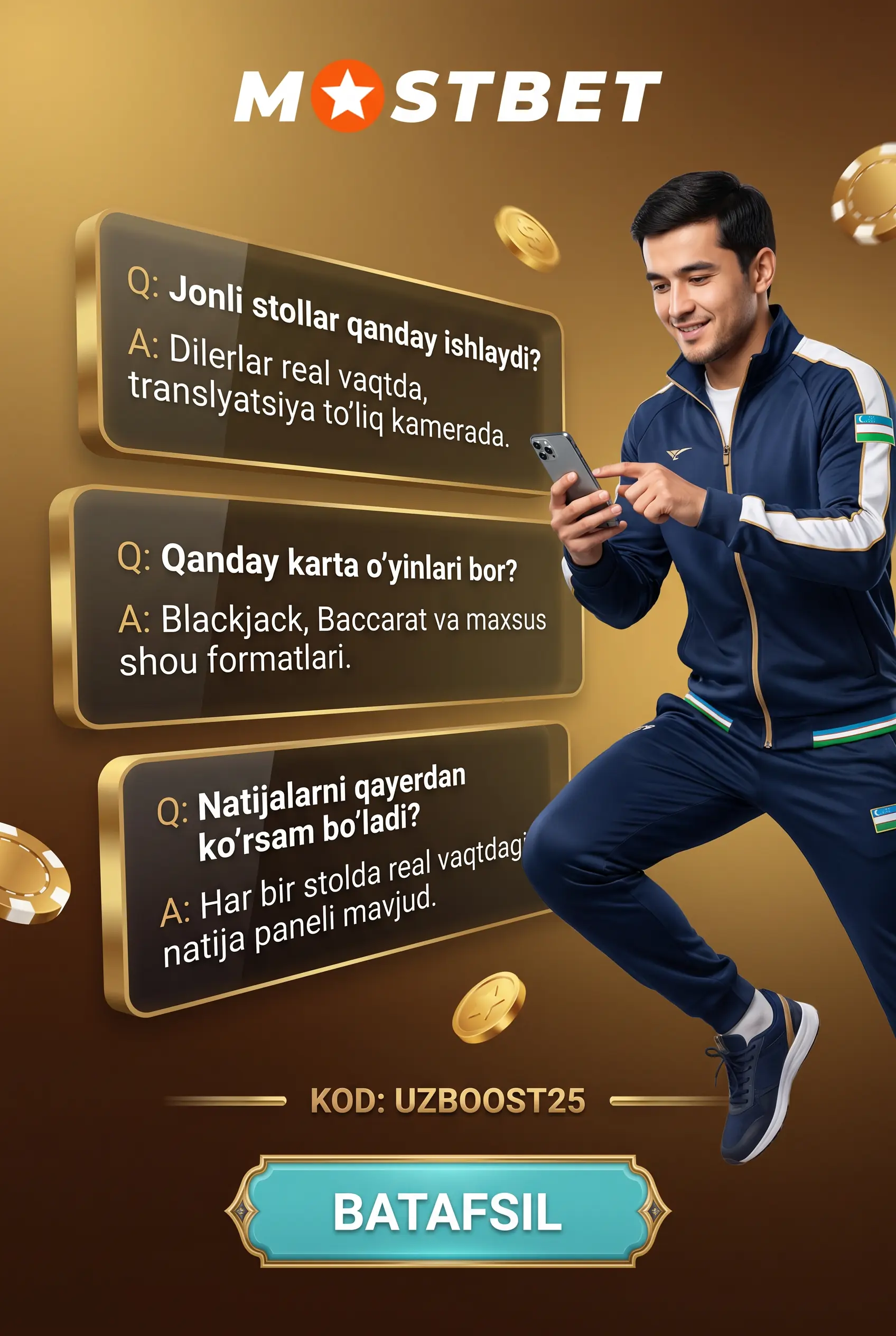 Mostbet Kazino: Tez-tez So'raladigan Savollar
