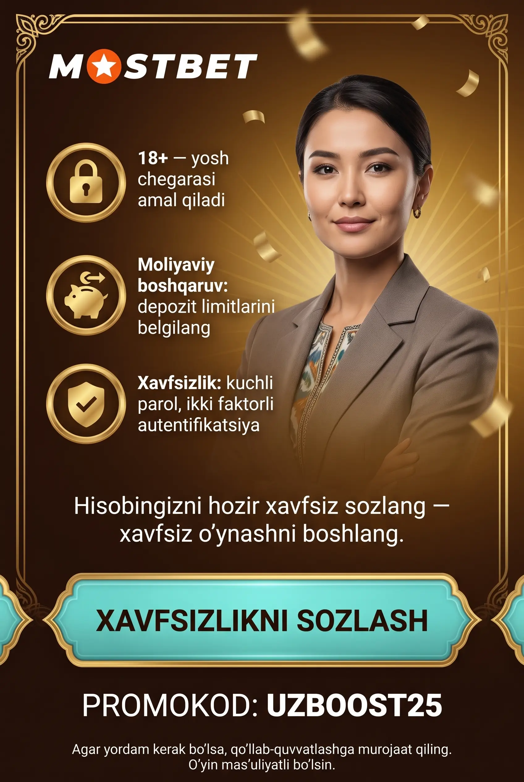 Mas'uliyatli o'yin ogohlantirishi
